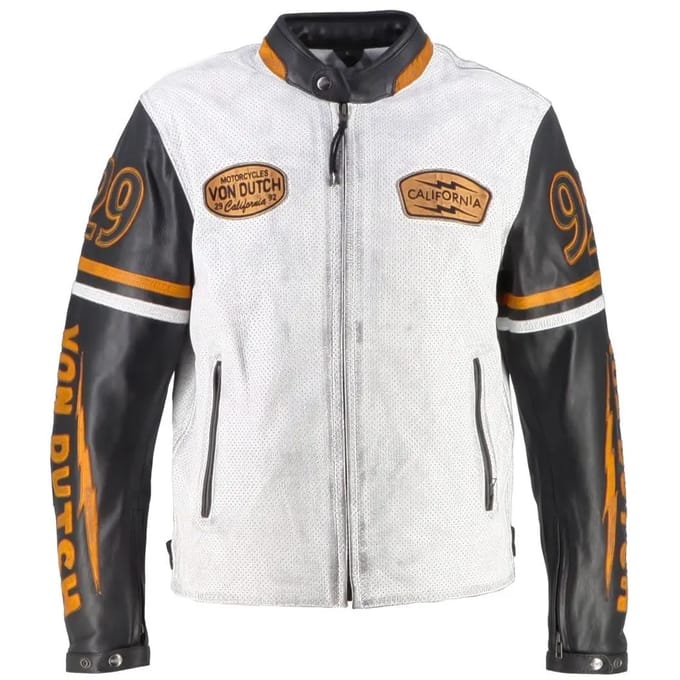 Motor leren jas Von Dutch California