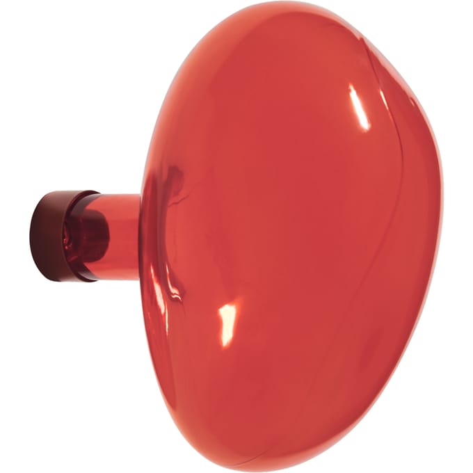 Petite Friture Bubble Wandhaken - vermiljoen - groot