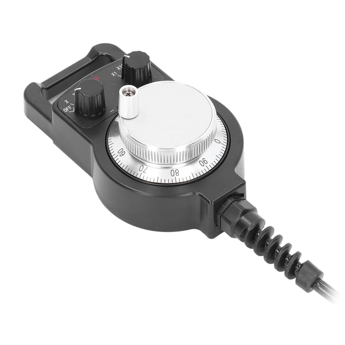 Volant CNC 4 Axes 100PPR Mini Contrôleur Générateur d'Impulsions Manuelles pour Équipement de Machine