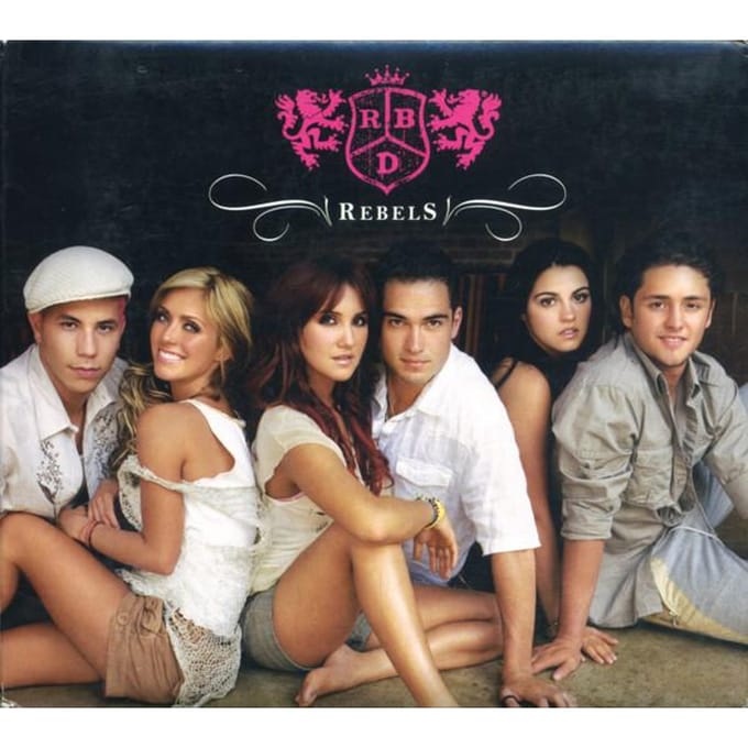 CD RBD  Rebels 094638267928 Virgin 2006 US Rock Occasion brown