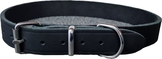 Schins Basic Halsband - Zwart - 55cm