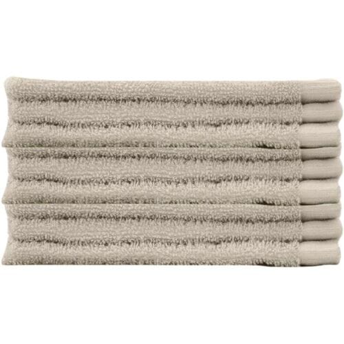 Cinderella Weekend Washand - 16 x 21 cm - 550 g/m² - Hotelkwaliteit - Set van 9 - Taupe