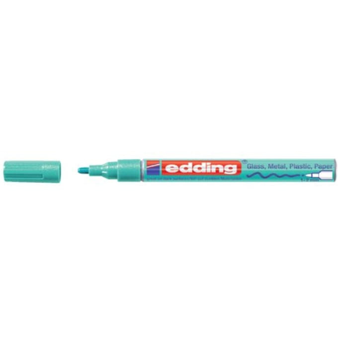 Paintmarker edding 751 op oliebasis 1-2mm metallic groen