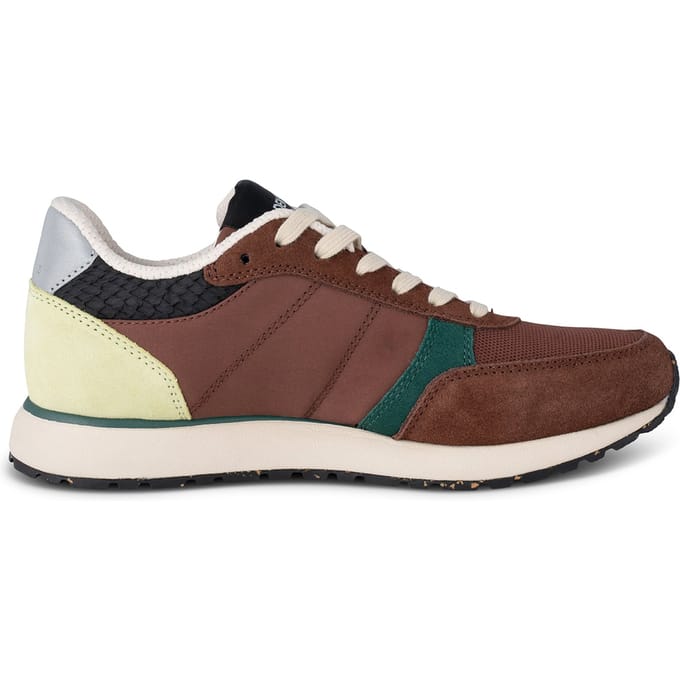 Woden Ronja Reflective Sepia Maat: 36 | Sneakers Outlet | Dames