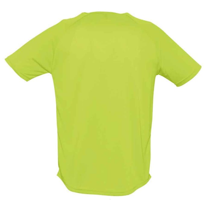 SOLS Heren Sportief Raglan T-shirt (Appelgroen)