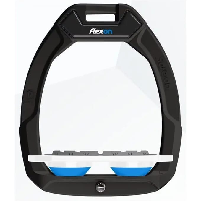 Veiligheidsequestieren Plat Grip Zwart/Wit/Blauw Flex-On Safe-On