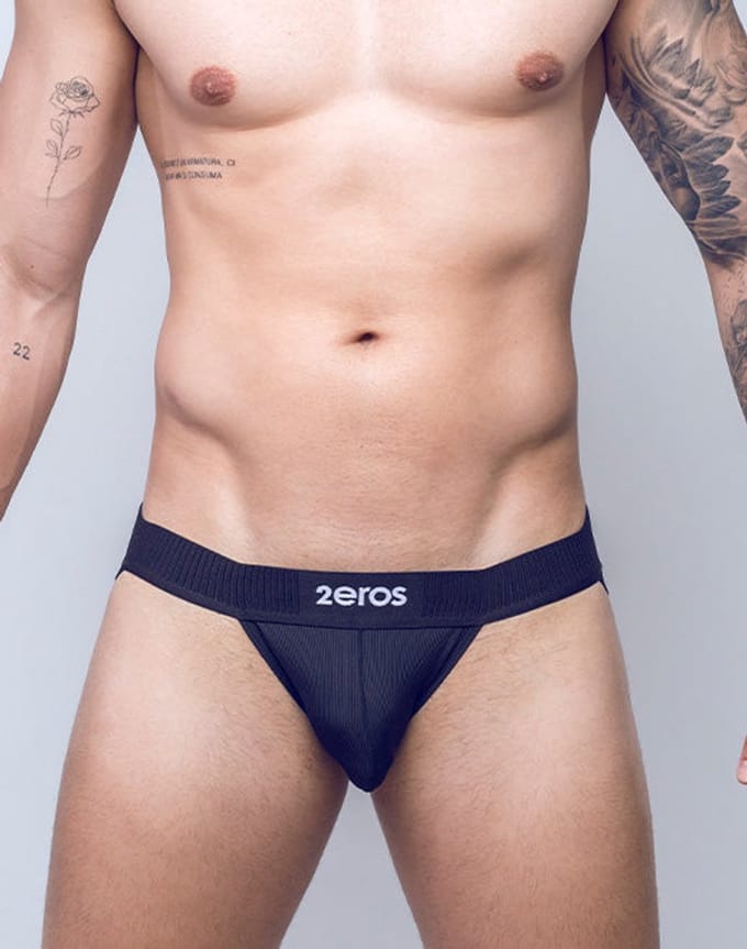 2EROS AKTIV Hermes Jockstrap Black - MAAT L - Heren Ondergoed - Jockstrap voor Man - Mannen Jock