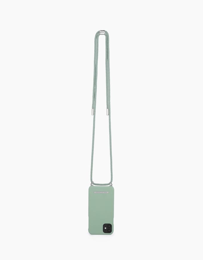 iDeal of Sweden Ordinary Phone Necklace Case voor iPhone 12 Pro Max Spring Mint