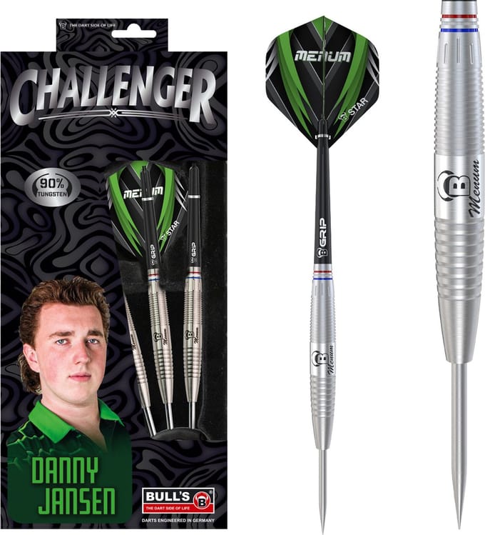 BULL'S Challenger Danny Jansen 90% - Dartpijlen