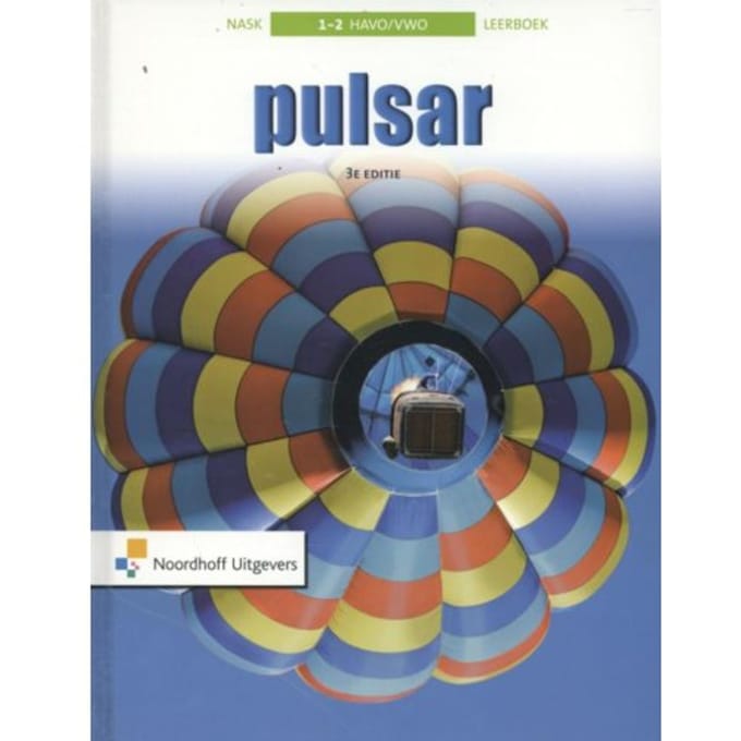 Pulsar / Nask 1-2 Havo Vwo / Leerboek - Ton van den Broeck