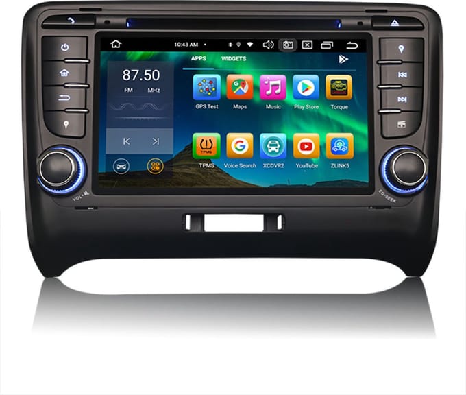 Autoradio voor Audi TT | 2006 t/m 2014 | Android 13 | Draadloos Apple Carplay & Android auto | 4GB + 64GB | 8-Core processor | Cartronix | 2025 model | 2006 2007 2008 2009 2010 2011 2012 2013 2014 | Bluetooth & Wifi