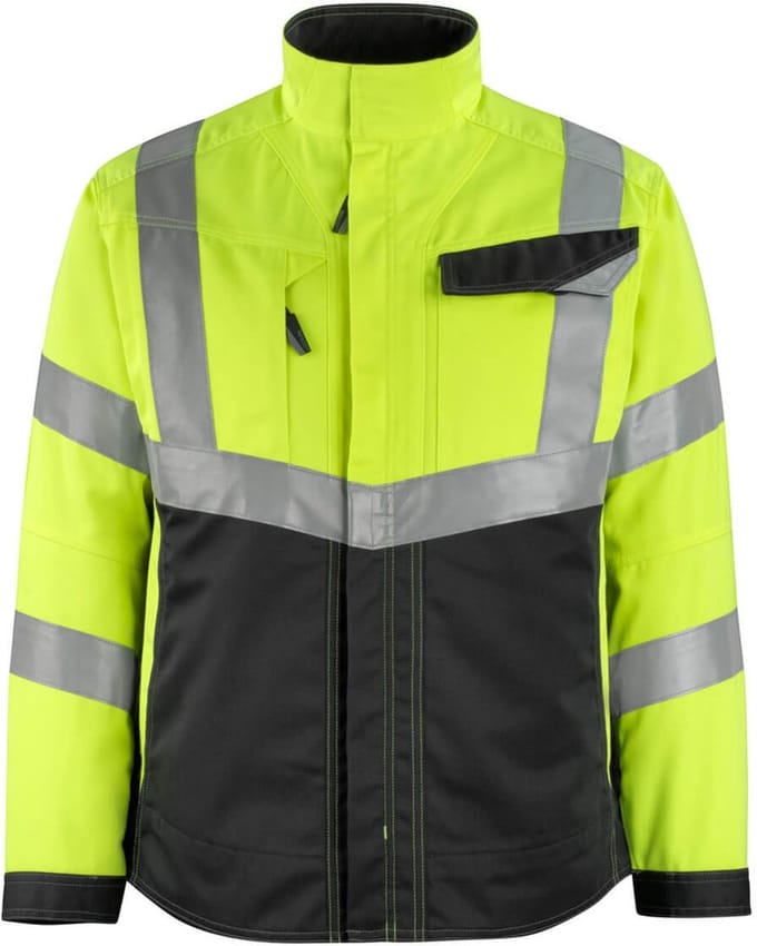 Mascot Safe Supreme Jas 15509-860 - Hi-Vis geel/zwart - S