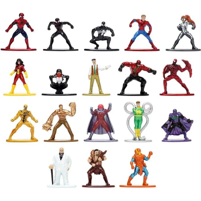 Jada Toys - Marvel Multipack Pack Nano - Wave 8 - Metaal - Actiefiguur