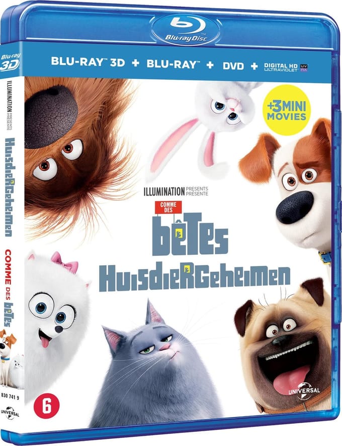 Huisdiergeheimen (3D Blu-ray)