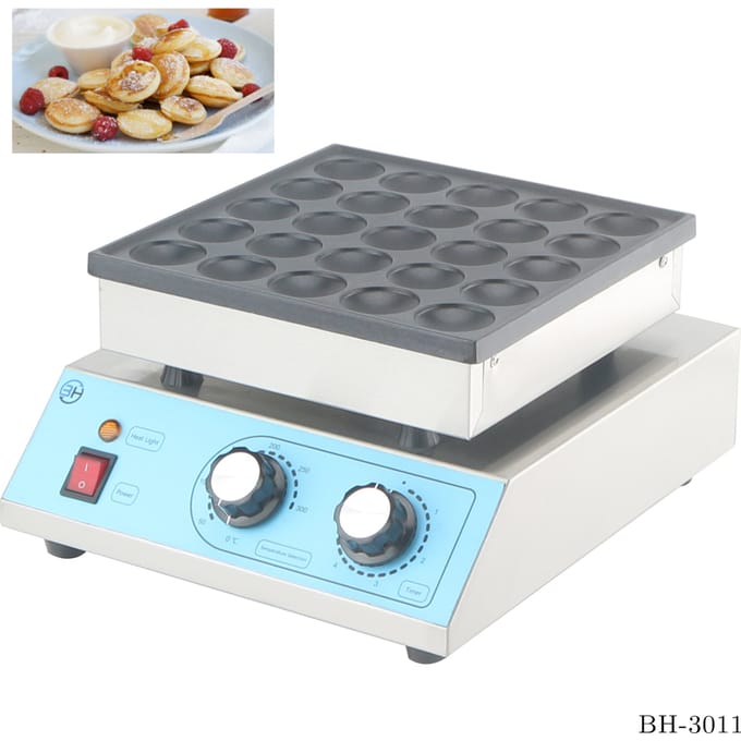 Professionele Poffertjes mini Nederlandse pannenkoekenmachine 850W