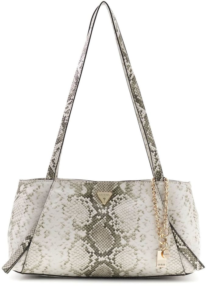 GUESS schoudertas Devon Shoulder Satchel Natural wit