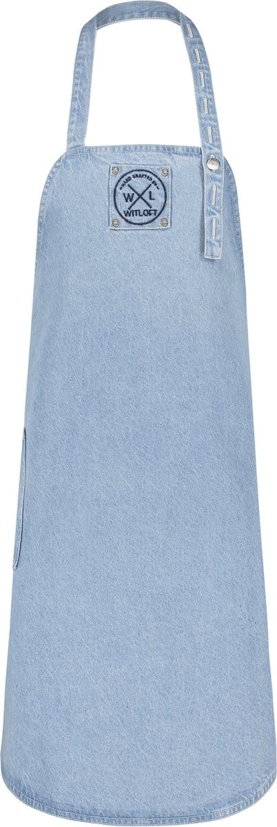 Witloft - Denim Schort Lang - Lichtblauw