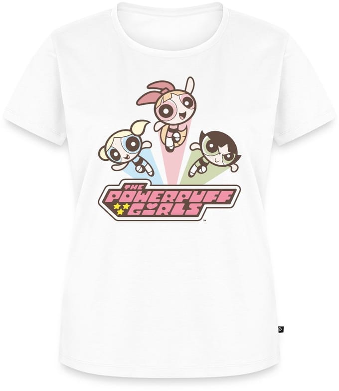 Powerpuff Girls Vintage Premium T Shirt Dames