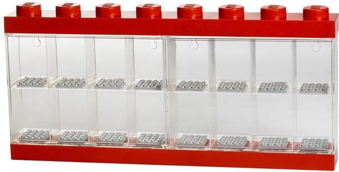 Opbergbox Minifiguur 16, Rood - LEGO