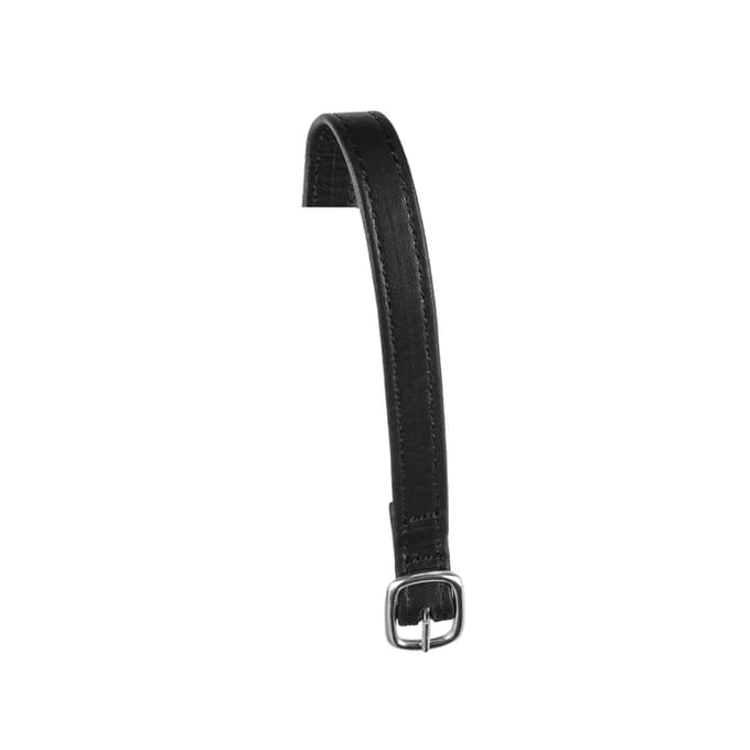 Leren nylon sporenriemen Equestro