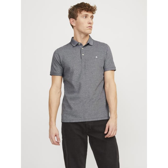 JACK & JONES - JJEPAULOS POLO SS NOOS - HEREN POLO - Maat L