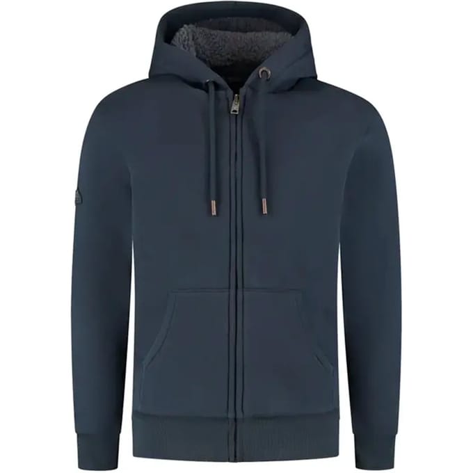 Superdry Borg Lined Zip Vest Heren - Maat L