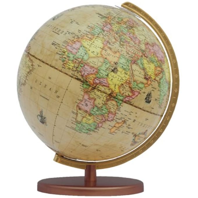 Globus Columbus Renaissance Holzsockel 30cm 603016/H