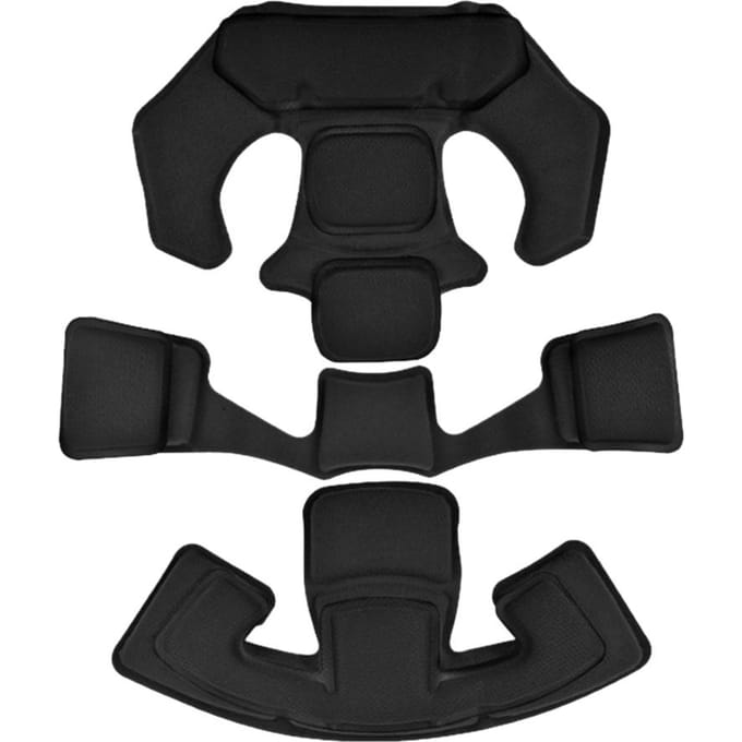 Coussinets de casque en mousse à mémoire de forme, tapis de protection de remplacement pour accessoires de casque Team Wendy noir