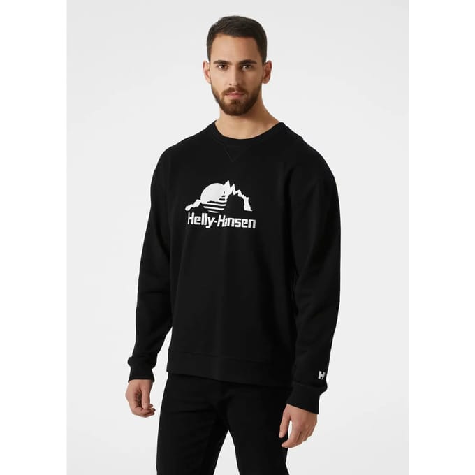 Helly Hansen Yu Crew 2.0 Sweatshirt Zwart M Man