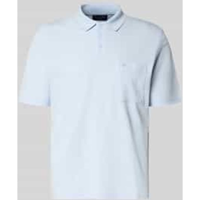 Regular fit Poloshirt met borstzak