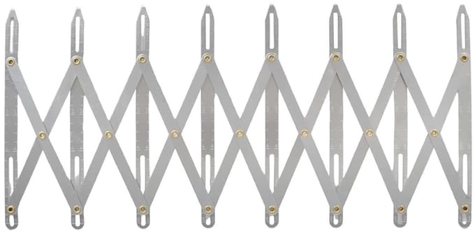 Dailygoods - Uitbreidbare Metalen Ringmaat voor Naaiprojecten