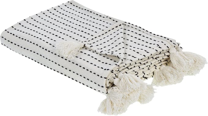 MODAR - Bedsprei - Gebroken wit - 220 x 240 cm - Katoen