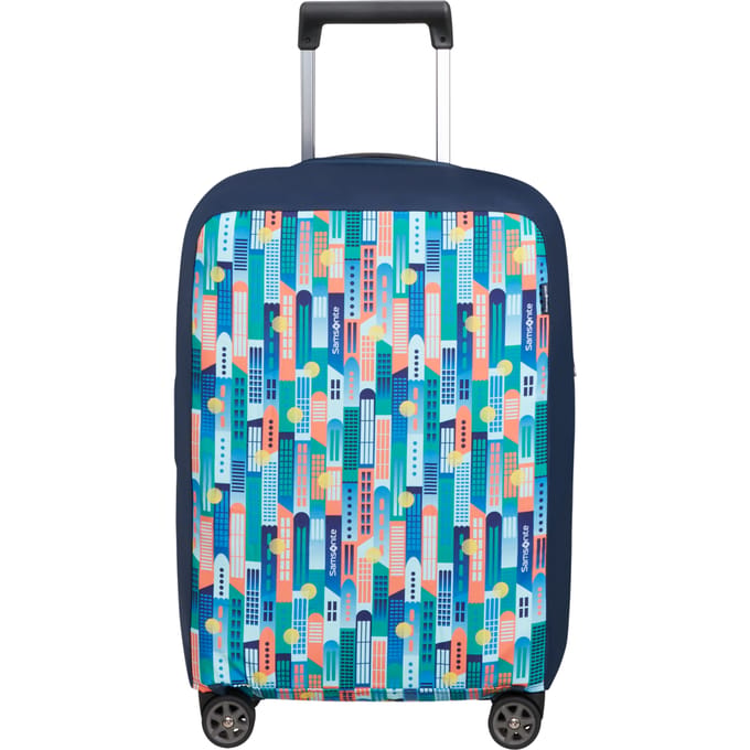 Samsonite Kofferhoes - Foldable luggage cover S handbagage City print