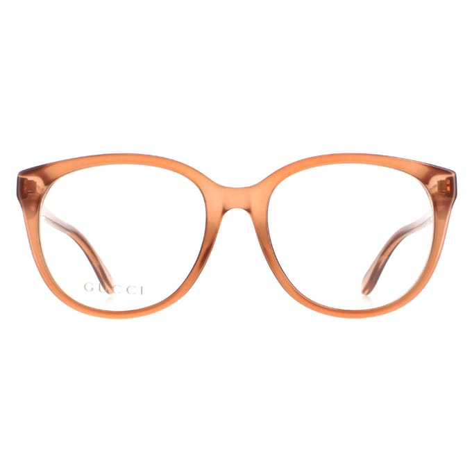 Gucci Round Womens Brown GG0791O