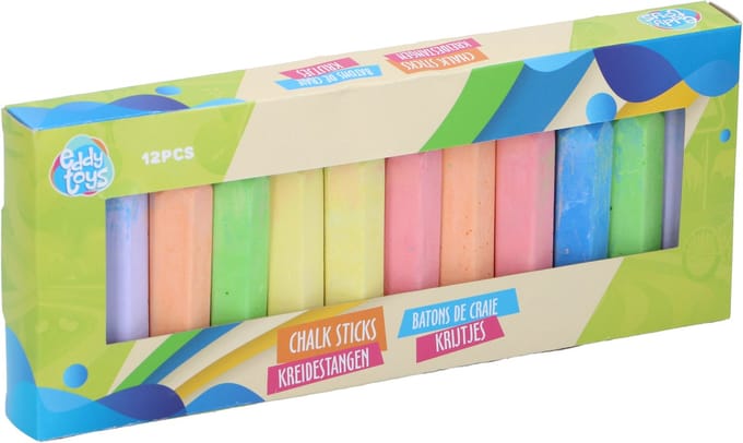 Chalk stick marble 12pcs