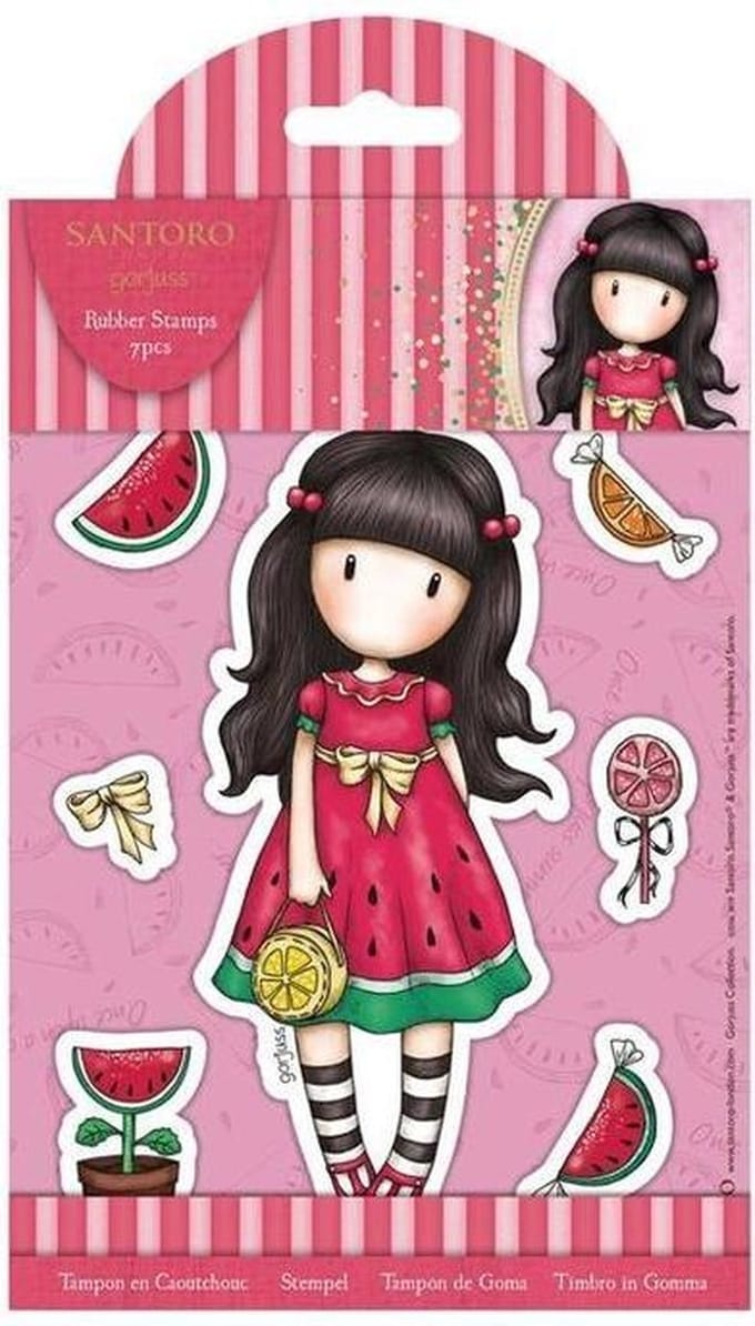 Gorjuss: Rubber Stamps - Santoro - Every Summer Has a Story (GOR 907160)
