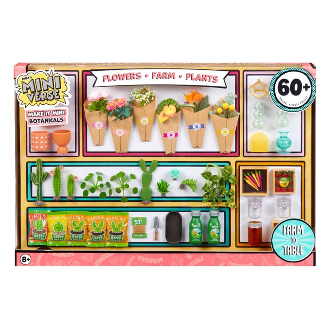 Miniverse Make it Mini Botanical Deluxe Set Poppetjes en figuren