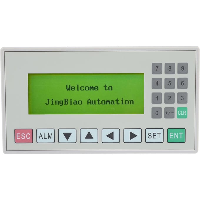 OP320 A 3,7 inch Tekst Display HMI Ondersteuning S485 RS232 Communicatiepoort Met Kabel Voor PLC green