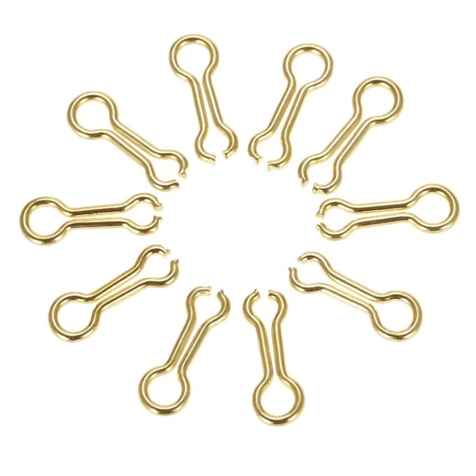 200 stuks messing wartelogen voor DO-IT mallen Small beige