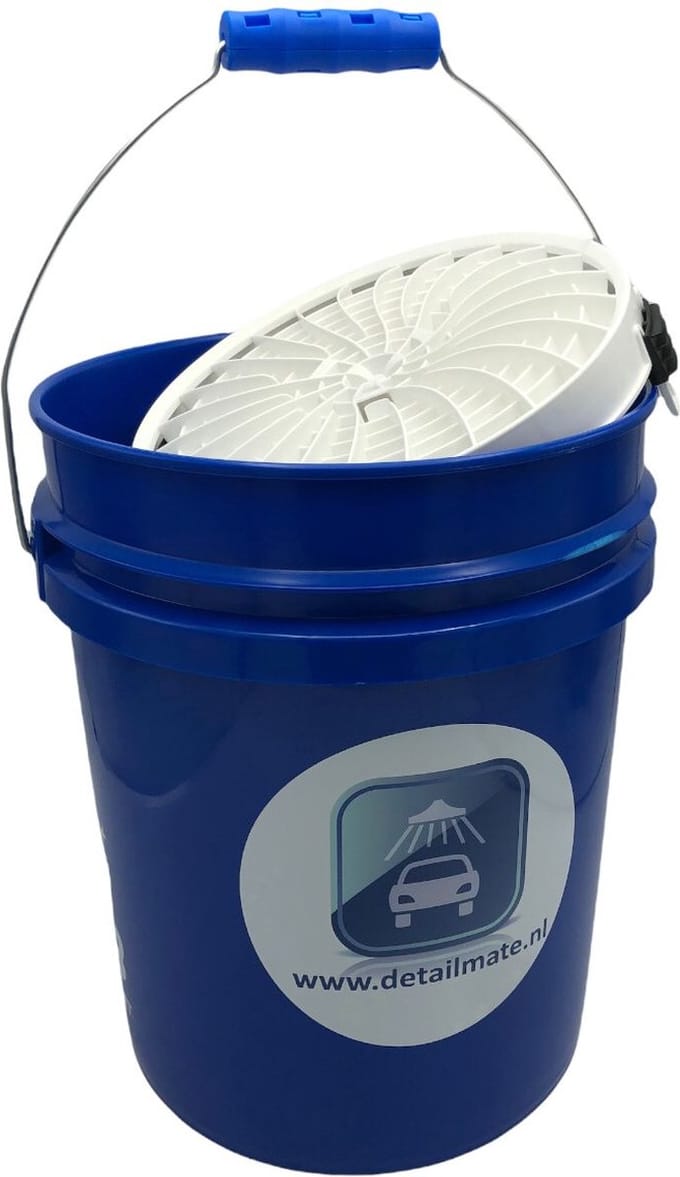 Wasemmer 19 Ltr (5Gall) met Snappy Grip en Dirt Lock vuilafscheider!