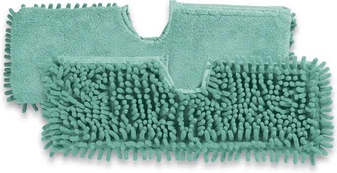 CLEANmaxx vervangende doek met 2 stuks turquoise