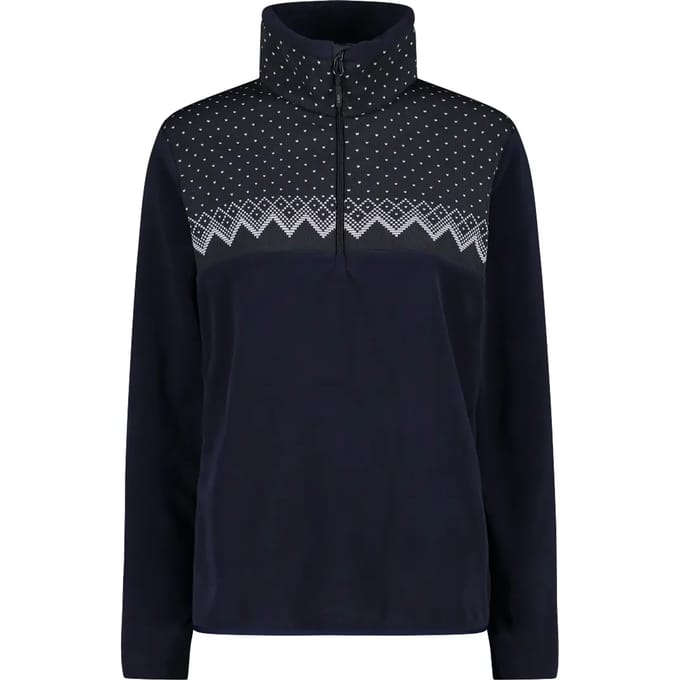 Fleece met halve rits voor dames CMP