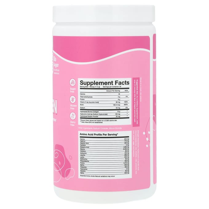 Obvi, Morethan Collagen, Peptides de Collagène Multiples + Complexe Beauté, Sans Saveur, 11,96 oz (339 g)