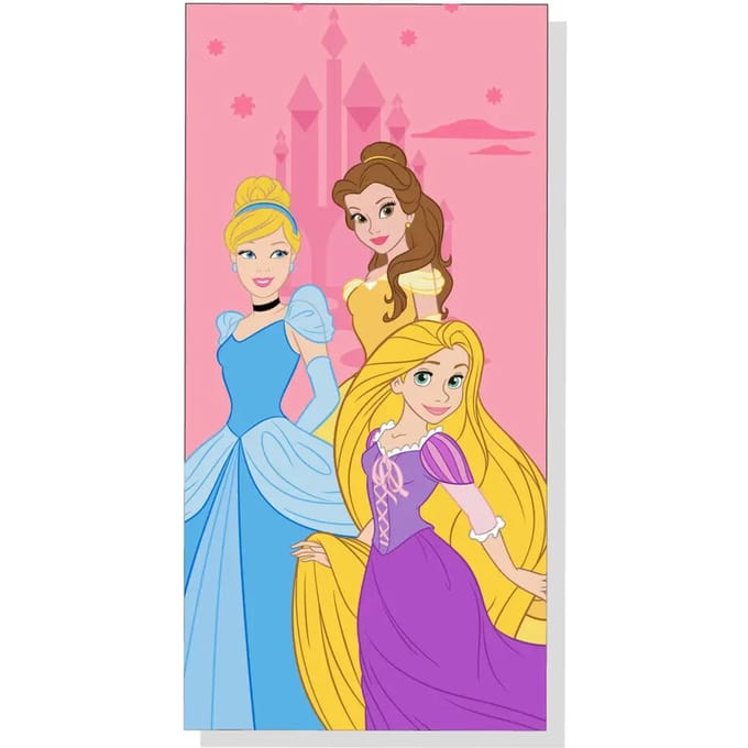 Microvezel strandhanddoek voor kinderen Disney Disney Princess