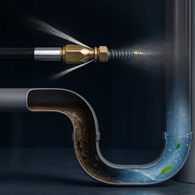 Rosfix Hogedrukslang Vervanging - 30 m, 200 bar - Messing Spuitmond Veer - Geschikt voor Bosch