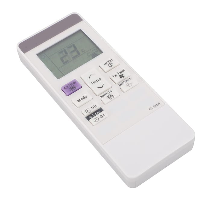 Télécommande de Climatiseur de Remplacement Contrôleur AC ABS Résistant à l'Usure pour RAR M0A5 RAS EH10CKT white