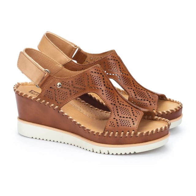 Pikolinos Aguadulce - dames sandaal - Bruin - maat 38 (EU) 5 (UK)