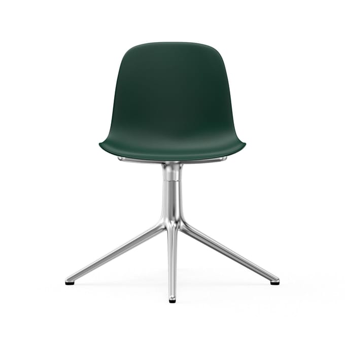 Normann Copenhagen - Form Draaistoel - groen - aluminium