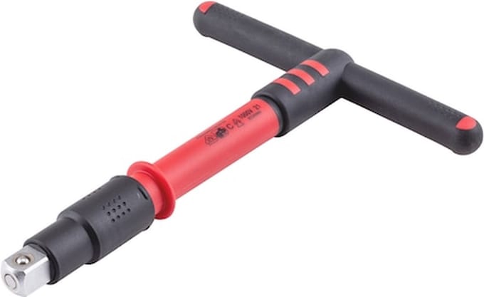 Wurth - VDE-T-greep 1/2 inch - VDE-T-greep 1/2 inch x 1 st Aansluiting 1/2 inch