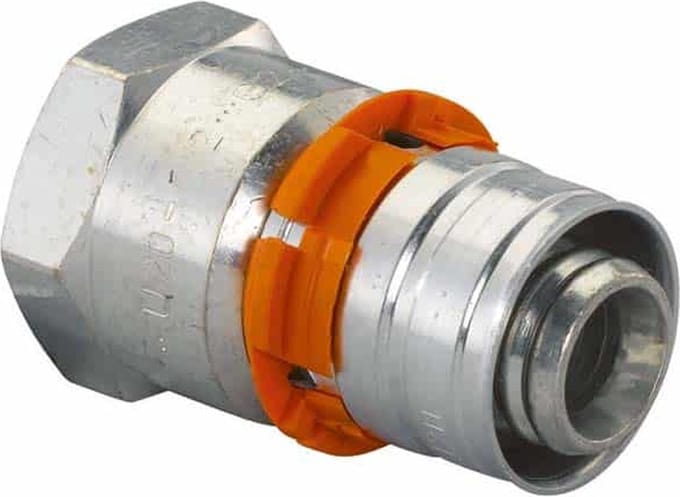 Uponor s-press plus AV / multimedia paneel female thread 32 mm x 1